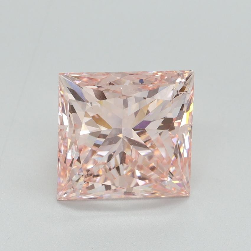 4.00 Ct. Fancy Intense Pink Princess Lab Grown Diamond
