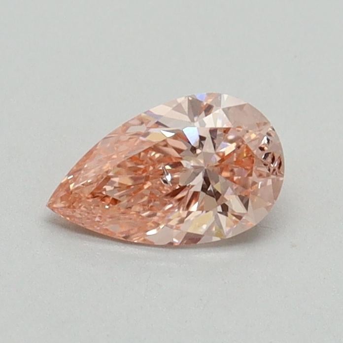 0.40 Ct. Fancy Vivid Pink Pear Lab Grown Diamond