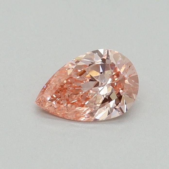 0.31 Ct. Fancy Vivid Pink Pear Lab Grown Diamond