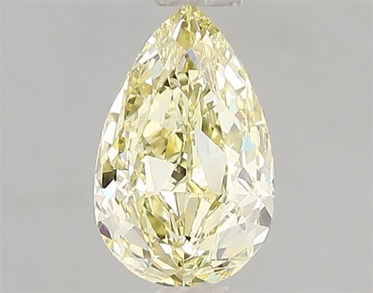1.06 Ct. Fancy Yellow Pear Lab Grown Diamond