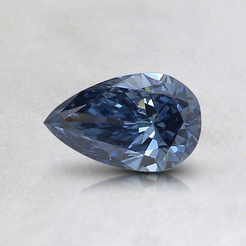 0.43 Ct. Fancy Deep Blue Pear Lab Grown Diamond