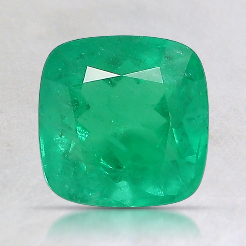 7.2mm Cushion Emerald