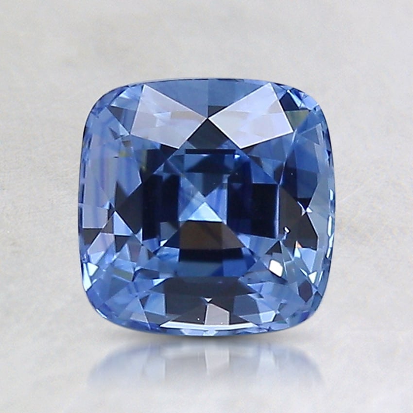 6.3mm Blue Cushion Sapphire
