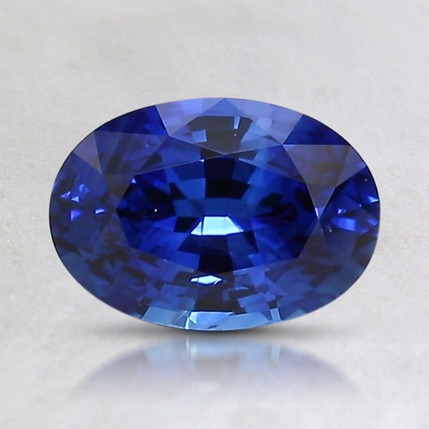 7.8x5.5mm Premium Blue Oval Sapphire