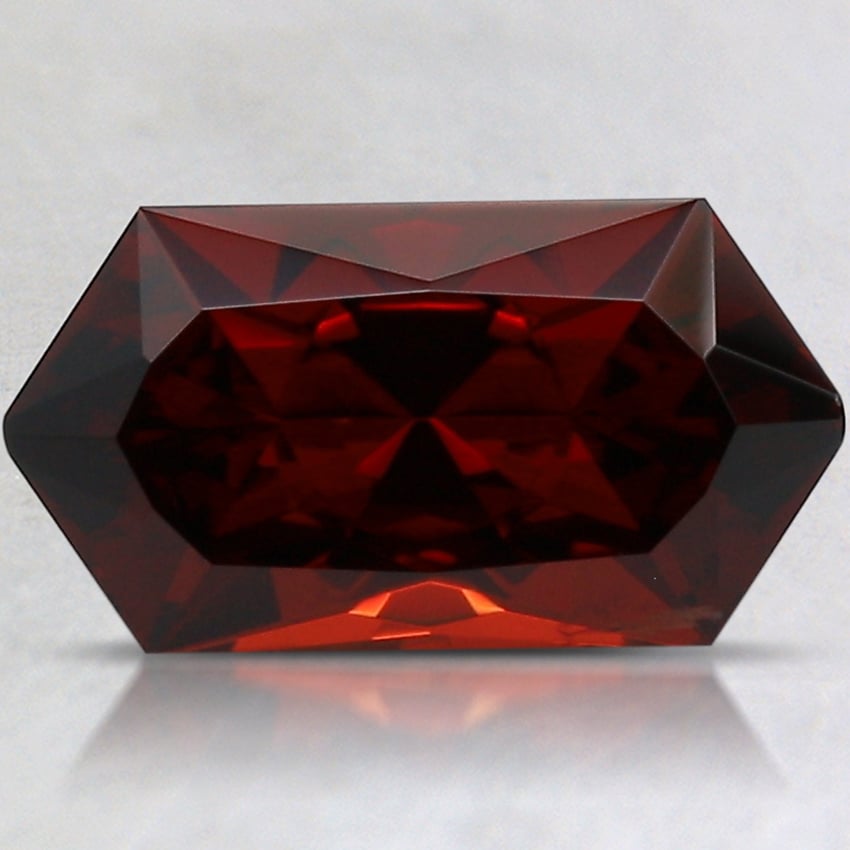 11x5.9mm Unheated Red Hexagon Garnet