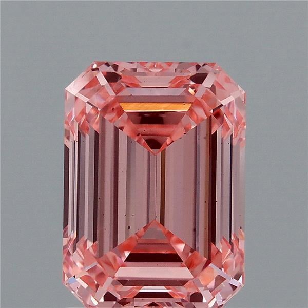1.92 Ct. Fancy Vivid Pink Emerald Lab Grown Diamond