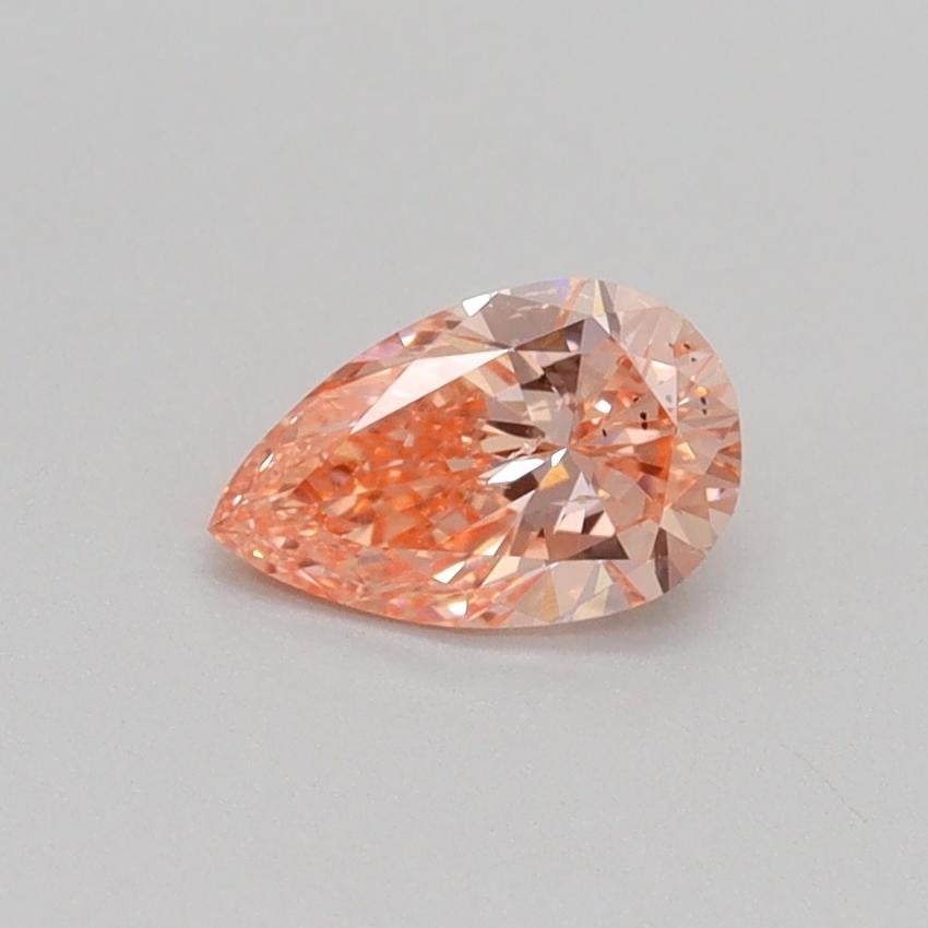 0.50 Ct. Fancy Intense Pink Pear Lab Grown Diamond