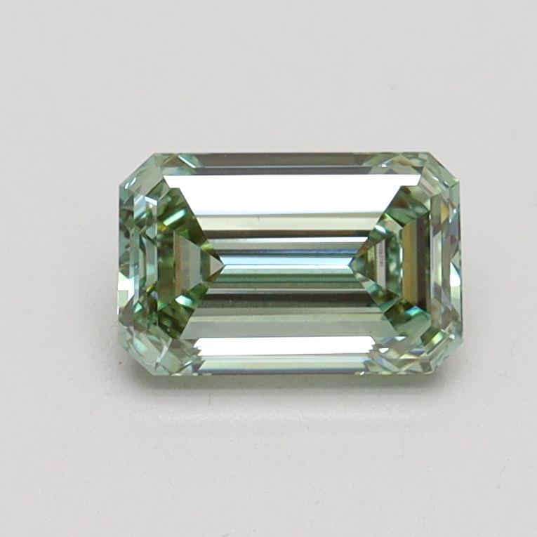 0.78 Ct. Fancy Intense Green Emerald Lab Grown Diamond