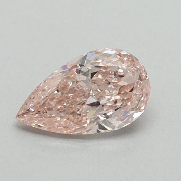 0.53 Ct. Fancy Intense Pink Pear Lab Grown Diamond