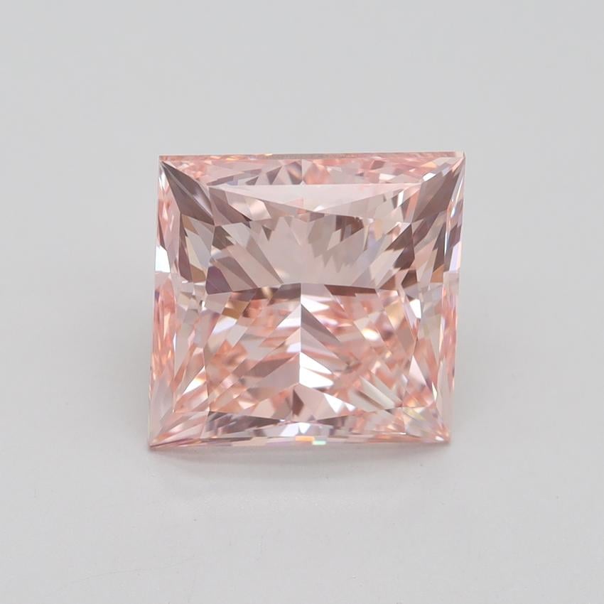 5.01 Ct. Fancy Intense Pink Princess Lab Grown Diamond