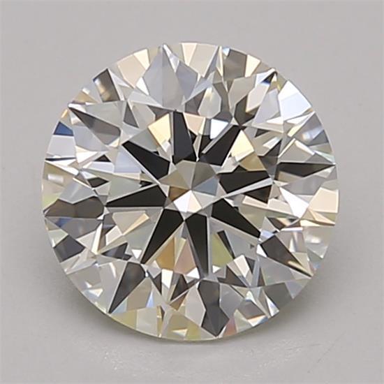 1.21 Ct. Fancy Vivid Green Round Lab Grown Diamond