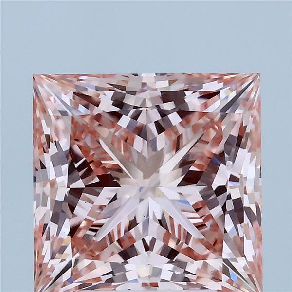 3.66 Ct. Fancy Intense Pink Princess Lab Grown Diamond