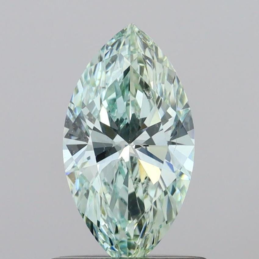 0.73 Ct. Fancy Intense Green Marquise Lab Grown Diamond