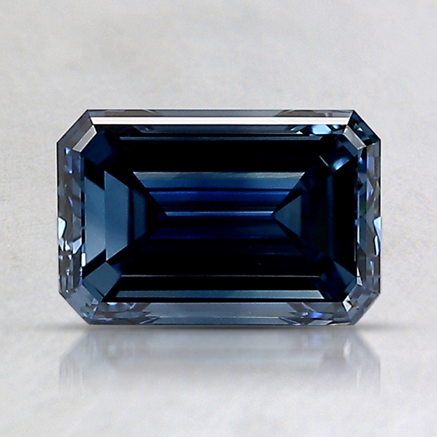 1.31 Ct. Fancy Deep Blue Emerald Lab Created Diamond