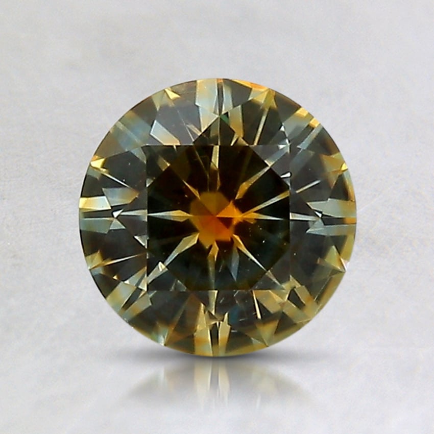 6.5mm Bi-Color Round Montana Sapphire