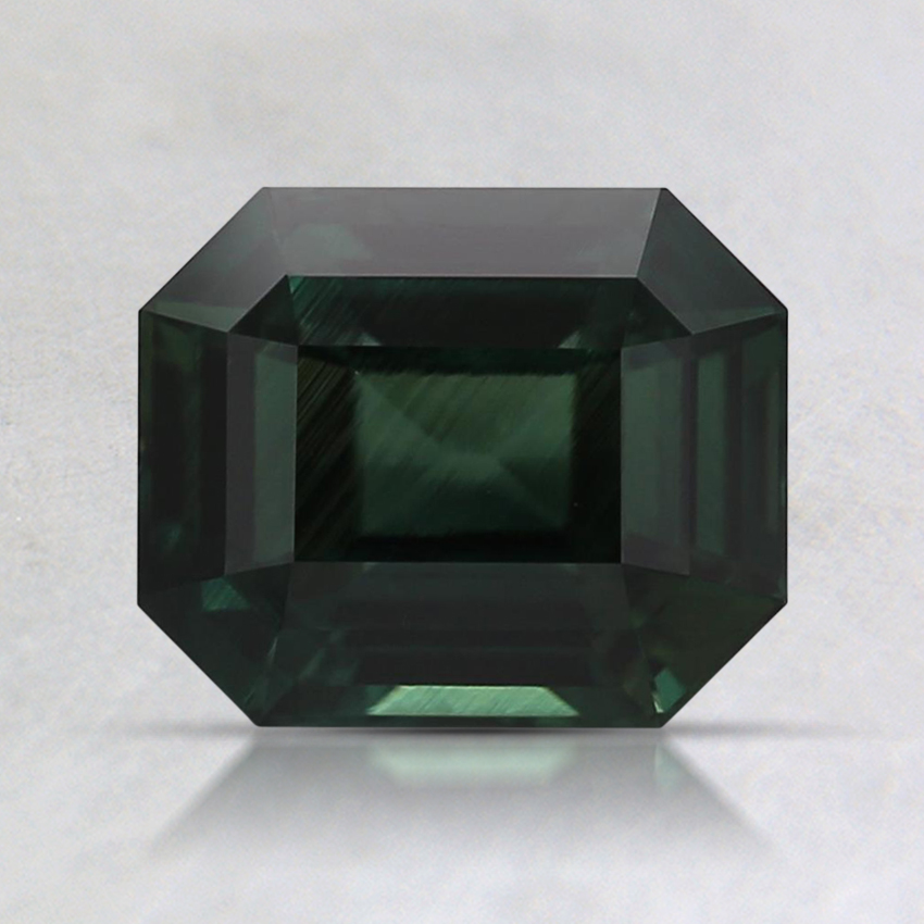 7x5.8mm Unheated Teal Emerald Sapphire