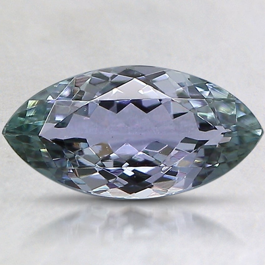 10.9x5.5mm Unheated Parti-Color Marquise Tanzanite