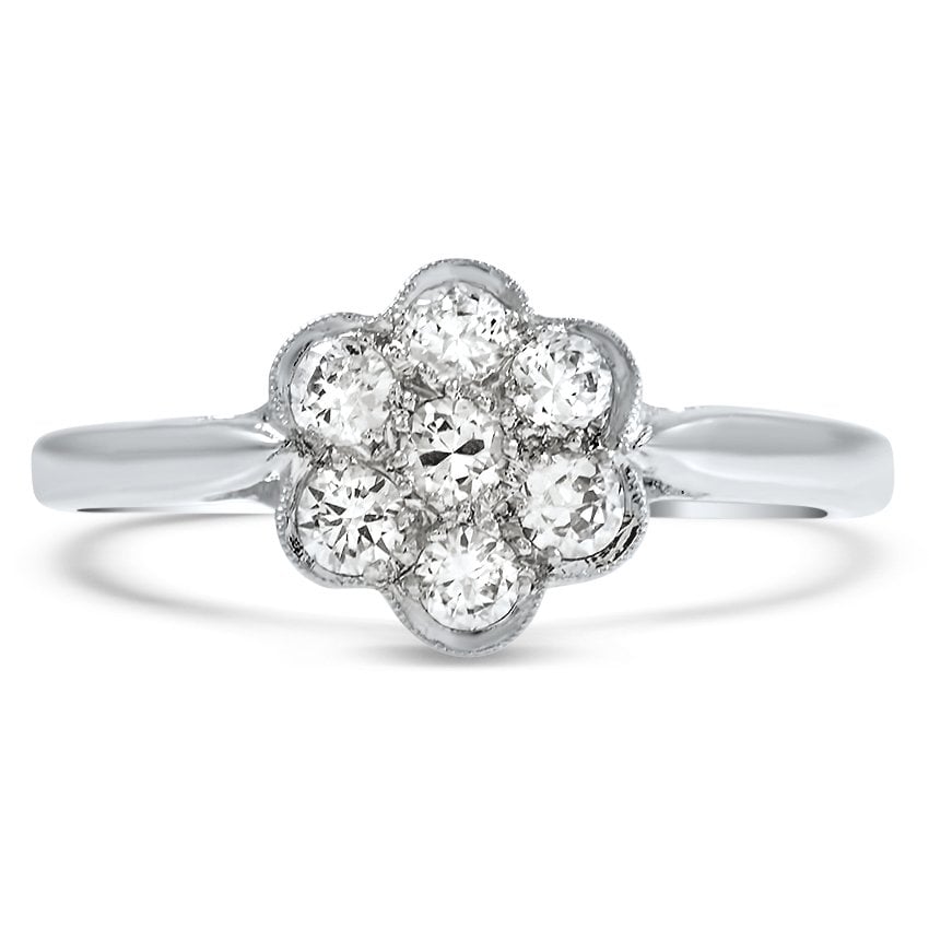 Edwardian Reproduction Diamond Vintage Ring