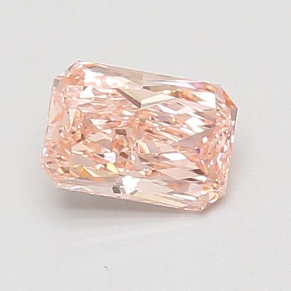 0.70 Ct. Fancy Intense Pink Radiant Lab Grown Diamond