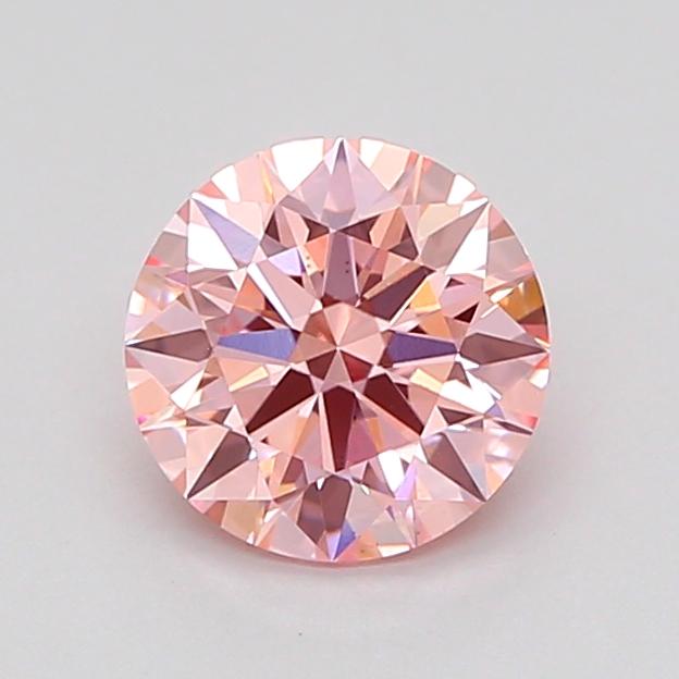 1.02 Ct. Fancy Intense Pink Round Lab Grown Diamond