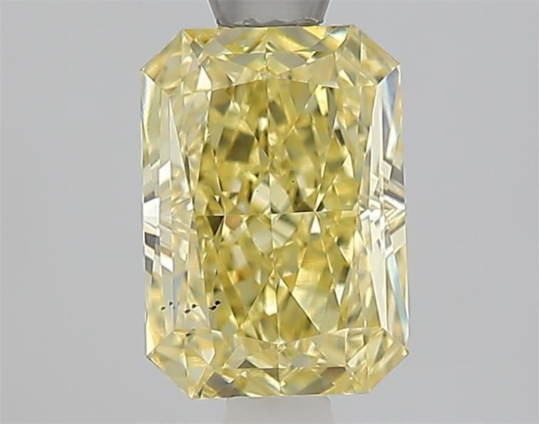 1.56 Ct. Fancy Intense  Yellow Radiant Lab Grown Diamond
