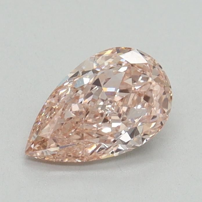 0.70 Ct. Fancy Intense Pink Pear Lab Grown Diamond