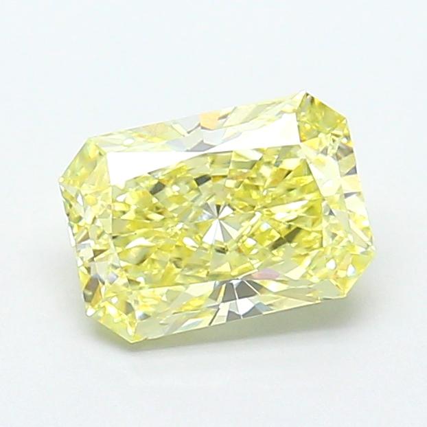 1.35 Ct. Fancy Yellow Radiant Lab Grown Diamond