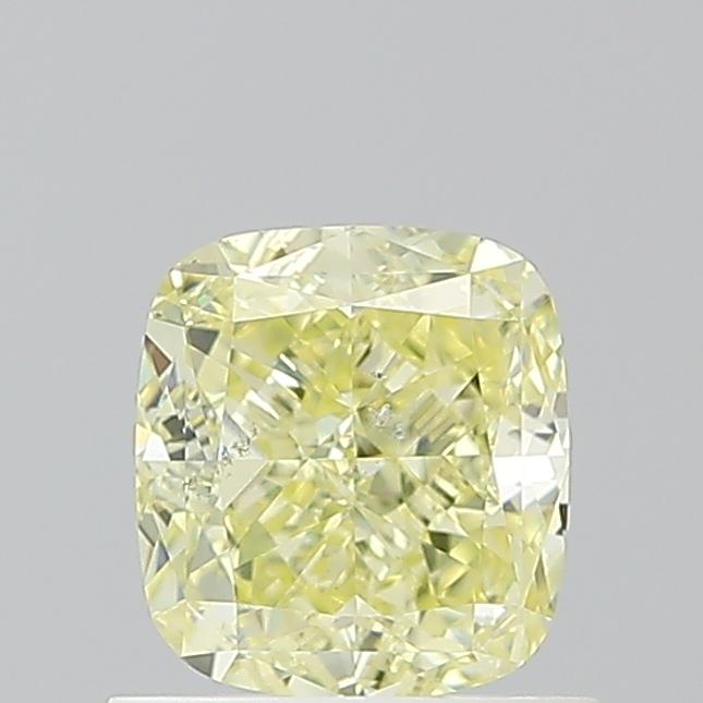1.01 Ct. Fancy  Yellow Cushion Diamond