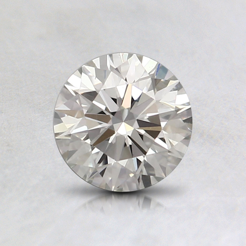 0.72 Ct. Light Yellowish Green Round Lab Grown Diamond