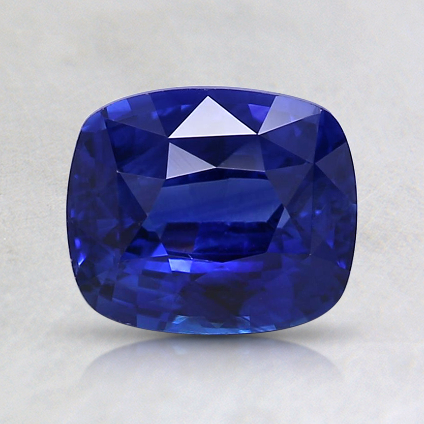 6.9x5.8mm Premium Blue Cushion Sapphire