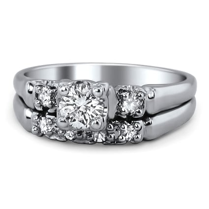 Retro Diamond Vintage Ring
