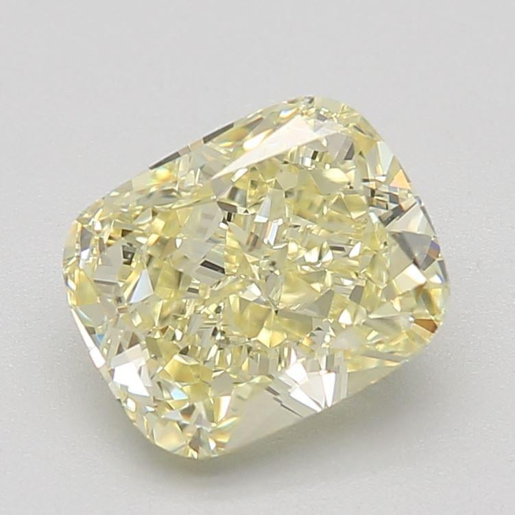 1.50 Ct. Fancy Yellow Cushion Diamond
