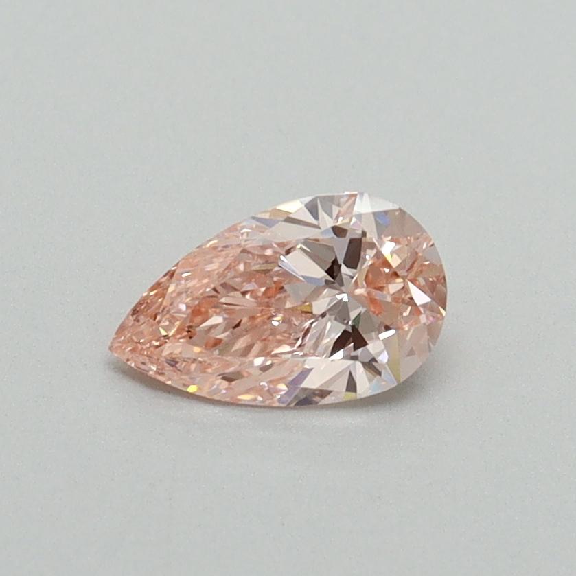 0.41 Ct. Fancy Vivid Pink Pear Lab Grown Diamond