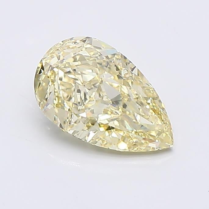 1.11 Ct. Fancy  Yellow Pear Lab Grown Diamond