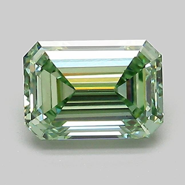 1.07 Ct. Fancy Vivid Green Emerald Lab Grown Diamond
