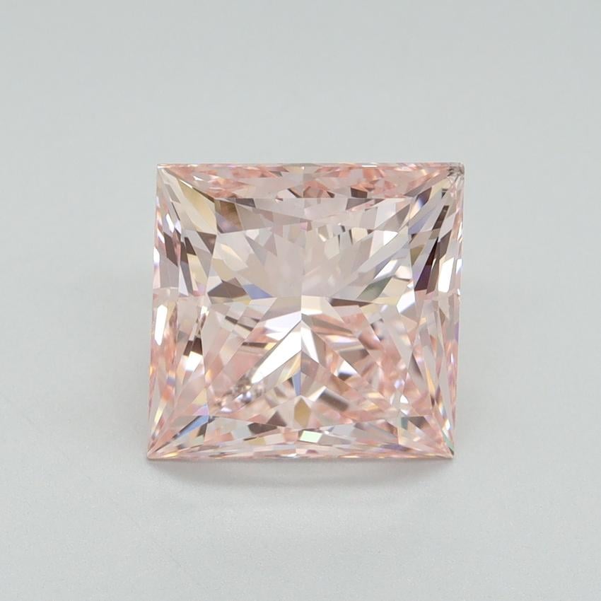4.02 Ct. Fancy Intense Pink Princess Lab Grown Diamond