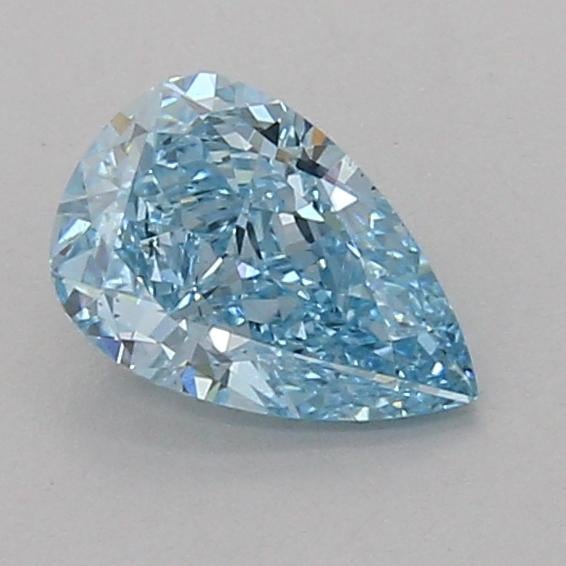 1.04 Ct. Fancy Vivid Blue Pear Lab Grown Diamond