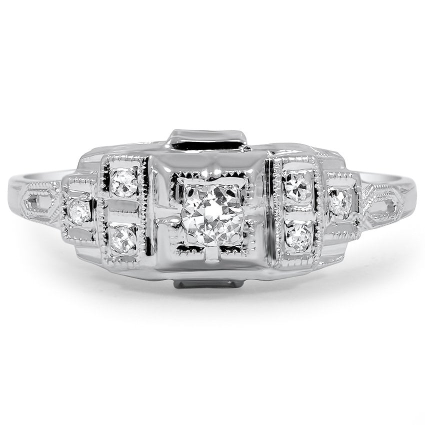 Art Deco Diamond Vintage Ring