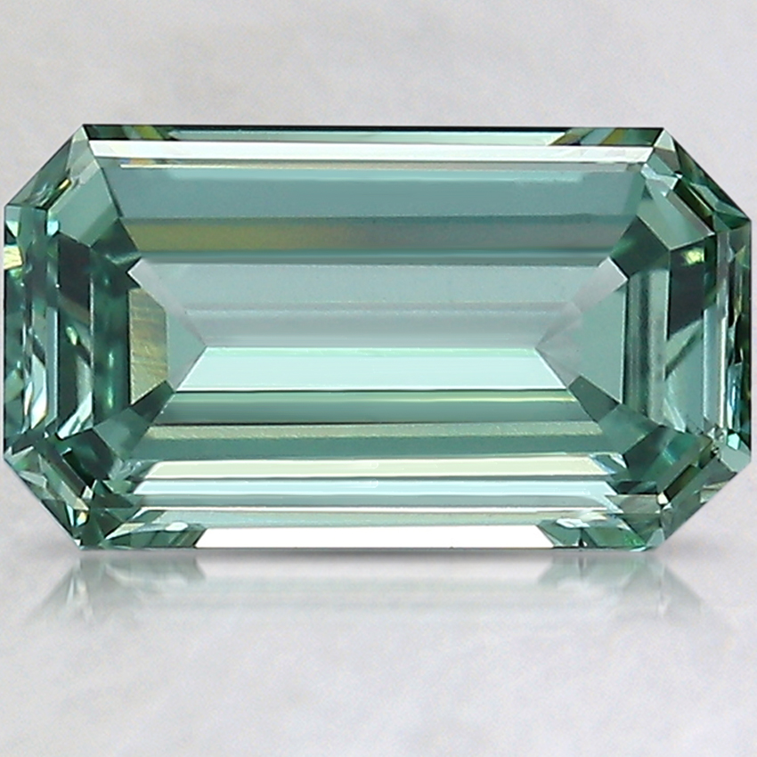 1.89 Ct. Fancy Intense Green Emerald Lab Created Diamond