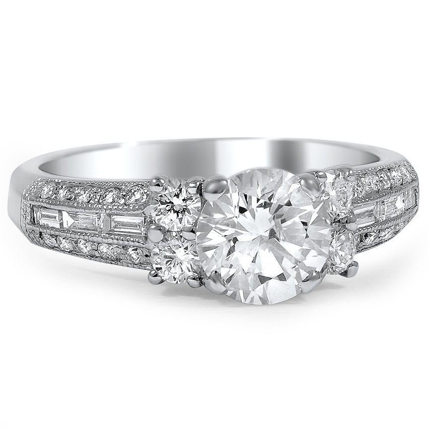 Modern Diamond Vintage Ring
