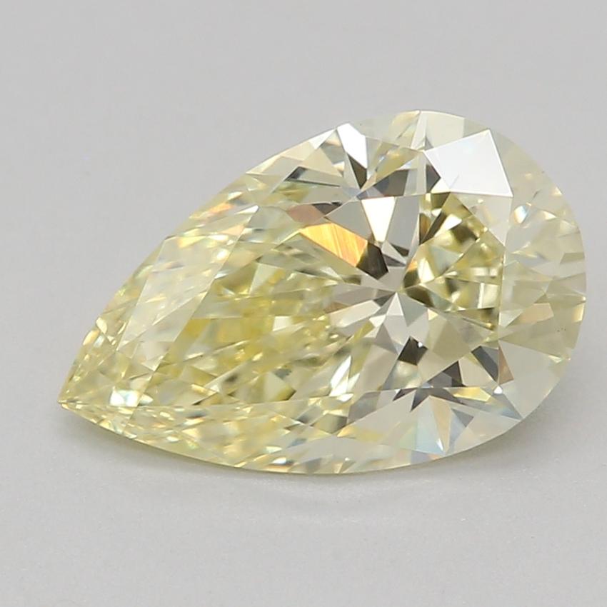 1.04 Ct. Fancy Yellow Pear Lab Grown Diamond