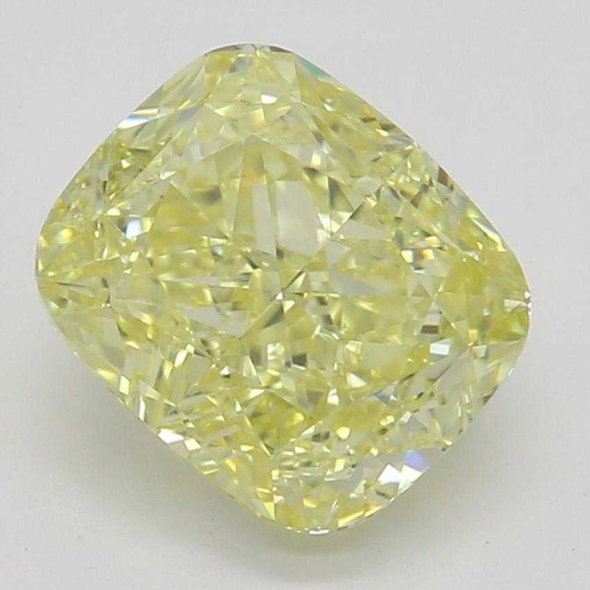 1.41 Ct. Fancy Intense Yellow Cushion Diamond