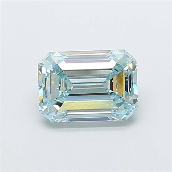 2.07 Ct. Fancy Intense Green Emerald Lab Grown Diamond