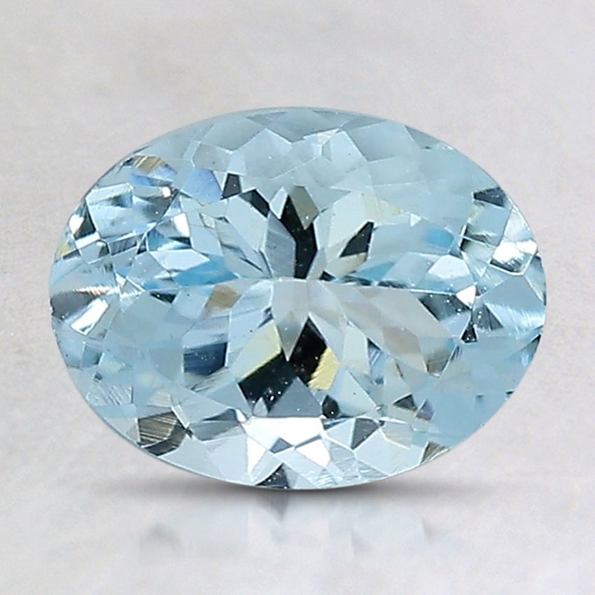 8.5x6.5mm Oval Aquamarine