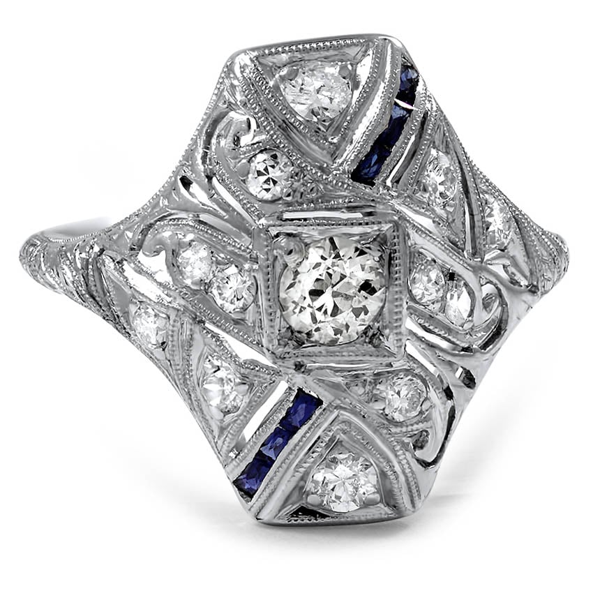 Art Deco Diamond Vintage Ring