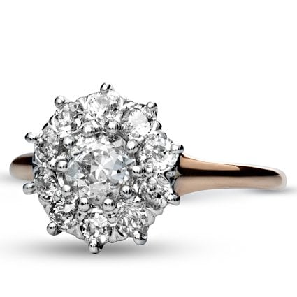 Retro Diamond Vintage Ring