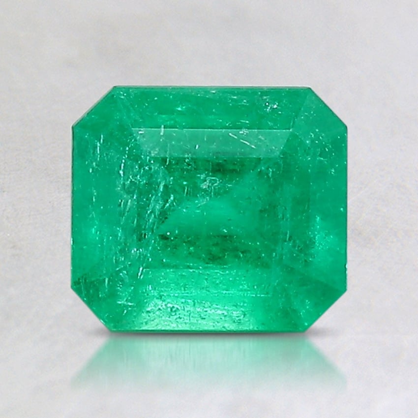 6.7x6mm Colombian Emerald
