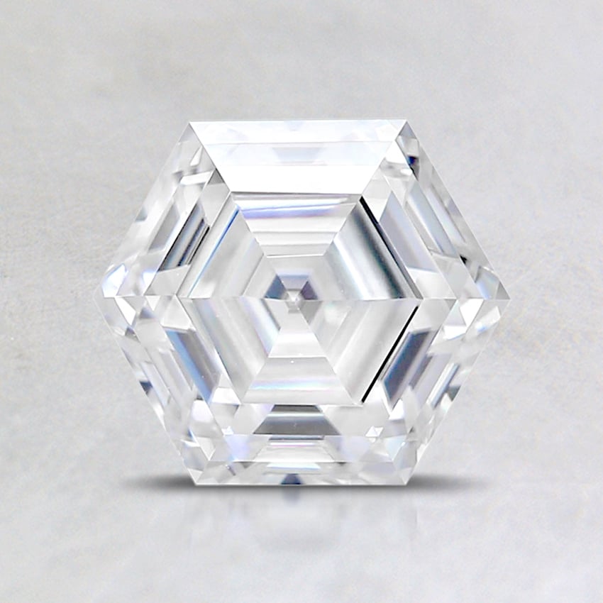 7mm Super Premium Hexagon Moissanite