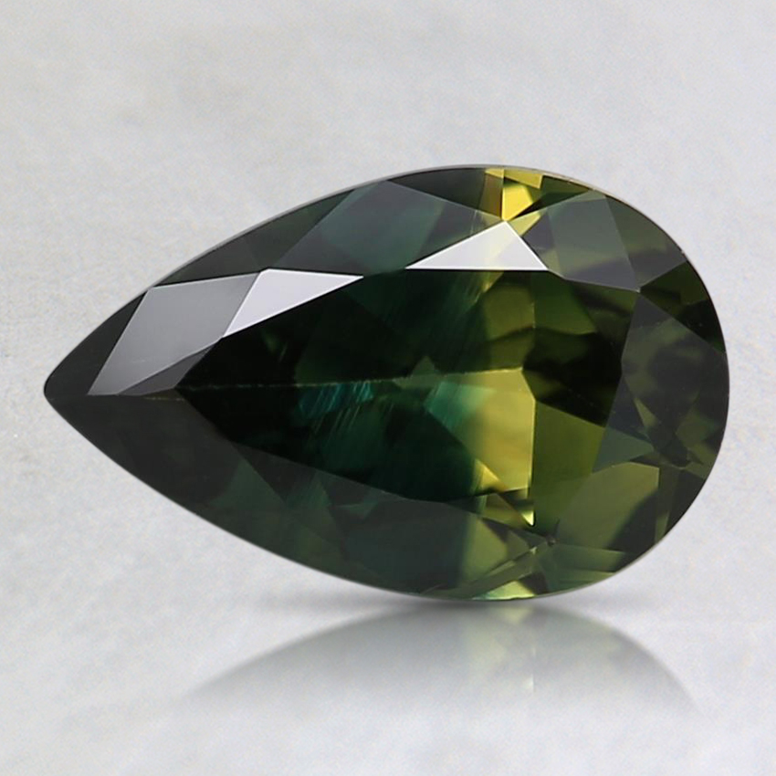 9.2x5.5mm Bi-Color Pear Australian Sapphire