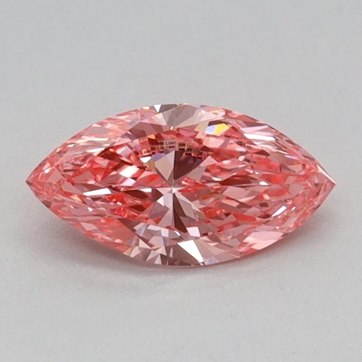 0.30 Ct. Fancy Vivid  Pink Marquise Lab Grown Diamond